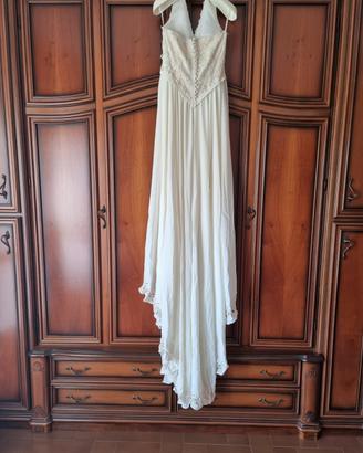 abito da sposa avorio