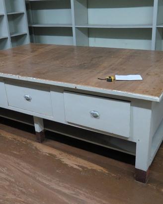 TAVOLO ISOLA CUCINA 250x150 BANCO ANTICO