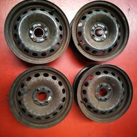 Cerchi da 14 pollici attacco 4x98 Fiat Ford etc