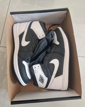 Jordan 1 high kg reverse panda black and white 