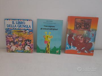 3 libri Disney, Il Libro della giungla e Favole de