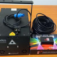 LASWER 10W RGB + SOFTWARE CONTROLLO PANGOLIN