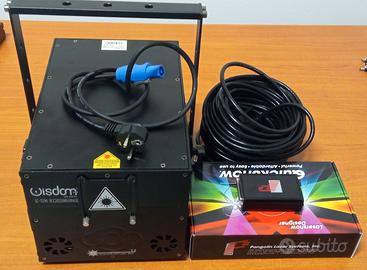 LASWER 10W RGB + SOFTWARE CONTROLLO PANGOLIN
