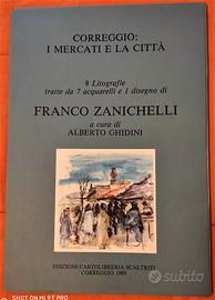 I mercati e la città acquarelli e disegno.