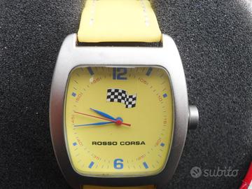 orologio rosso corsa nuovo full set