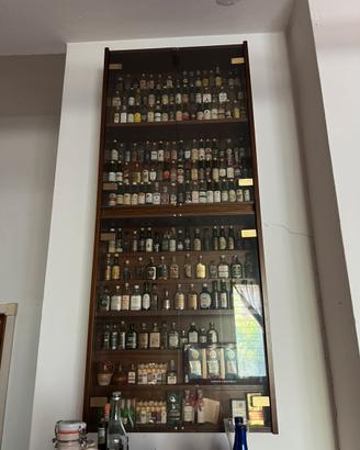Mobile Espositore Bar Vintage+200 Bottiglie Mignon