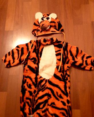 costume di carnevale 1-2 anni tigrotto
