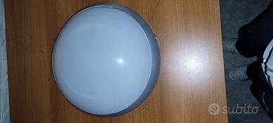 6 Applique parete circolare doppia lampadina