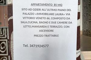appartamento 6 piano con ascensore  terrazzo 