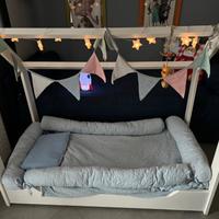 Lettino Montessori a casetta linea Lib. Star PICCI