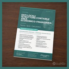 Manuale Concorso Istruttore Contabile Completa