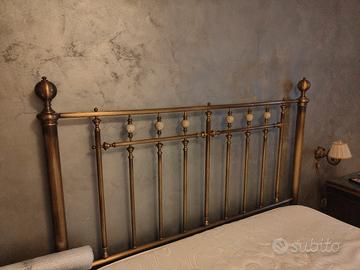 letto in ottone 