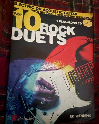 4 libri tablature e cd inclusi