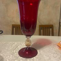 Vaso in vetro di Murano