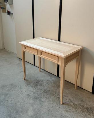 Mobile tavolino scrittoio camera da letto in legno