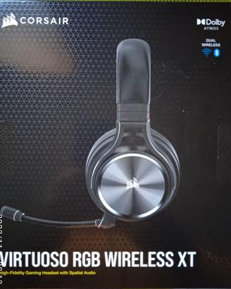 Cuffie da gioco Corsair RGB Wireless