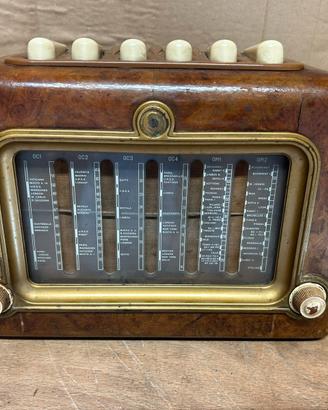 Radio CGE Supergioiello Epoca Valvole Vintage