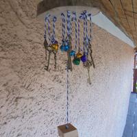 CAMPANA A VENTO CON SONAGLI E CHIAVI (wind chime)