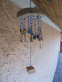 CAMPANA A VENTO CON SONAGLI E CHIAVI (wind chime)