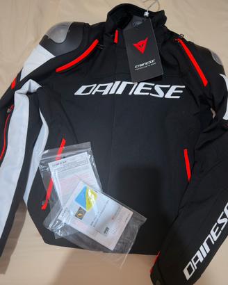 giacca dainese racing 3 d-dry® jacket tg 50