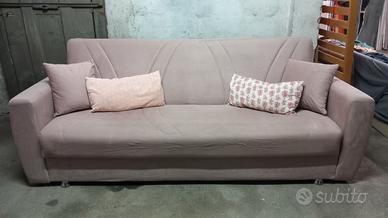 DIVANO LETTO MOD CLIKCLAK A CONTENITORE 3POSTI!