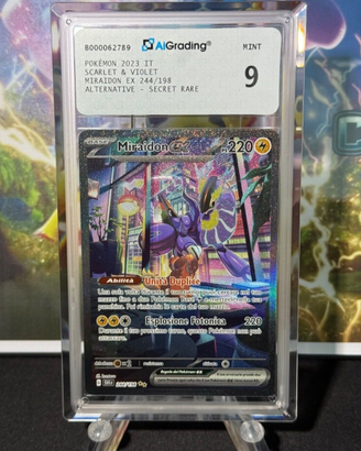 Miraidon 244/198 (SVI 244) Aigrading 9 ⚡ Gradata