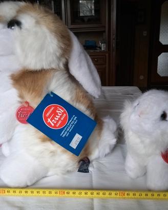 Splendidi peluche Coniglietti Trudi 