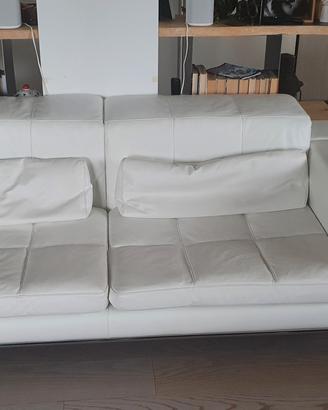 divano in pelle 3 posti