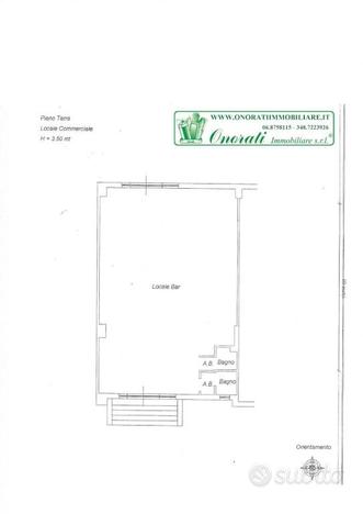 Locale commerciale mq 130 Guidonia Via Casal Bianc