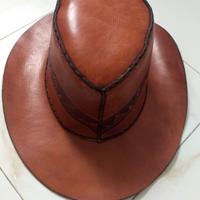 Cappello cuoio cowboy