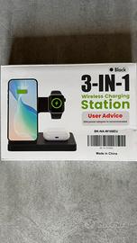Stazione di ricarica wireless 3-in-1