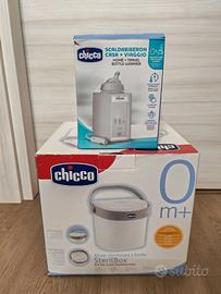 Sterilizzatore Chicco + scalda biberon