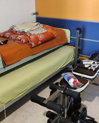 Letto doppio scorrevole boiserie cameretta