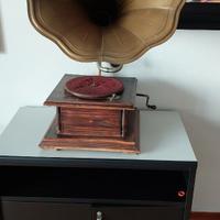 Grammofono con Dischi