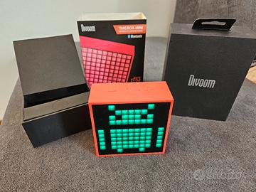 Divoom timebox  mini speaker Bluetooth 