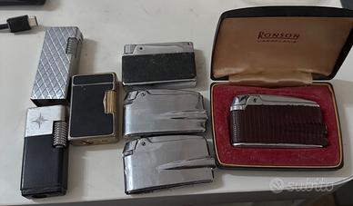Lotto 7 Accendini Vintage da Collezione.