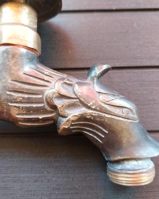 Rubinetto Fontana In Bronzo. 