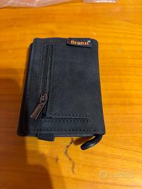 Portafoglio slim uomo Bronzi Nuovo