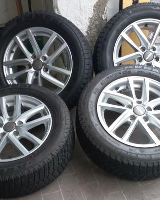 CERCHI IN LEGA+ GOMME NEVE 205/60/r16 X 112