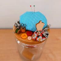 Barattolo porta cucito