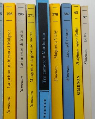 11 Libri ADELPHI + 10 Libri ADELPHI Simenon