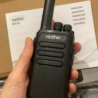 Radtel RT 16 radio walkie-talkie ricaricabile