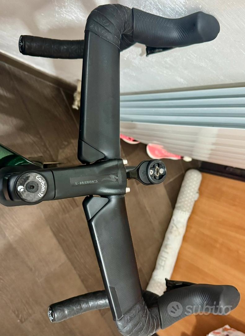Manubrio aerofly 2 s works 420 mm e attacco 100 mm - Biciclette In
