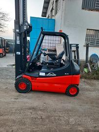 Muletto linde e25 -03 mini leve batteria nuova
