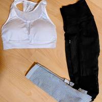 completo sportivo Fitness donna push up