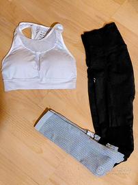 completo sportivo Fitness donna push up