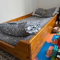 Woodly - lettino montessori grnade