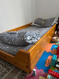 Woodly - lettino montessori grnade