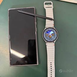 samasung s23 ultra con smartwatch galaxy s6
