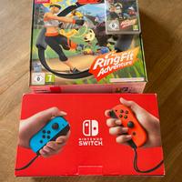 Nintendo Switch + RingFit Adgenture